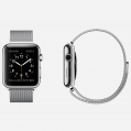 Apple Watch - 42mm Stainless Steel Case with Milanese Loop