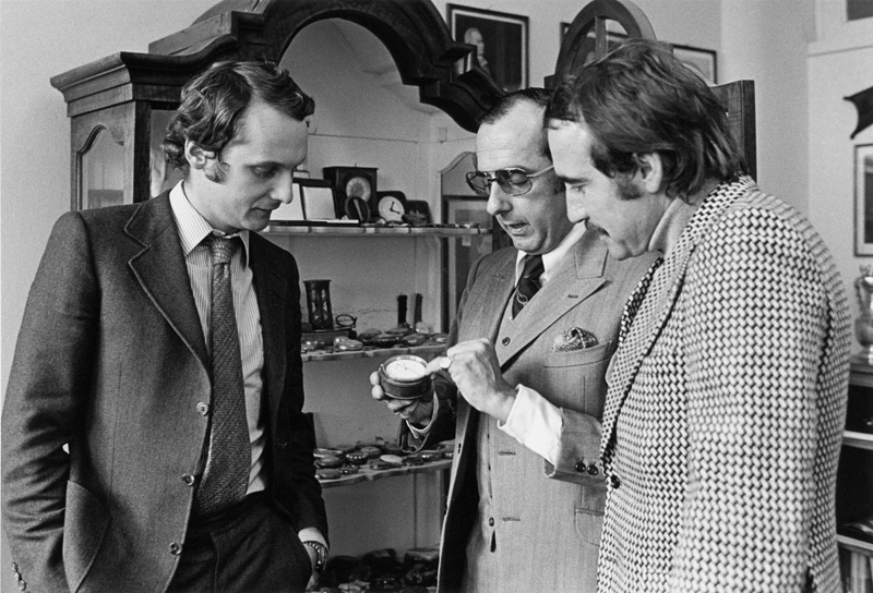 Niki Lauda and Jack Heuer