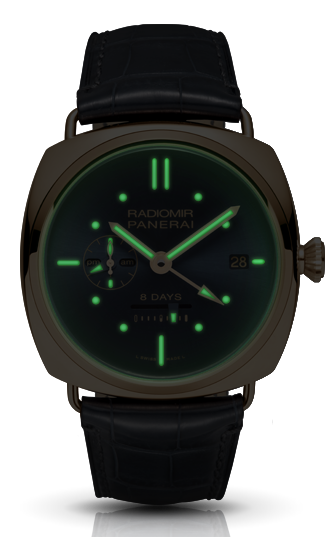 Panerai Radiomir 8 Days GMT - Luminescence