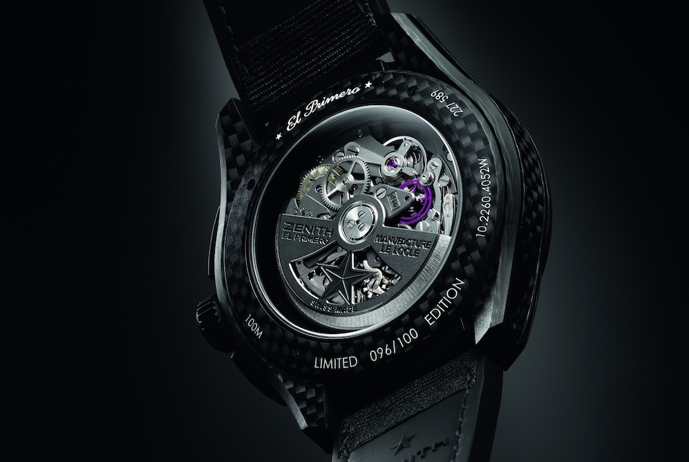 Zenith El Primero Lightweight - Caseback