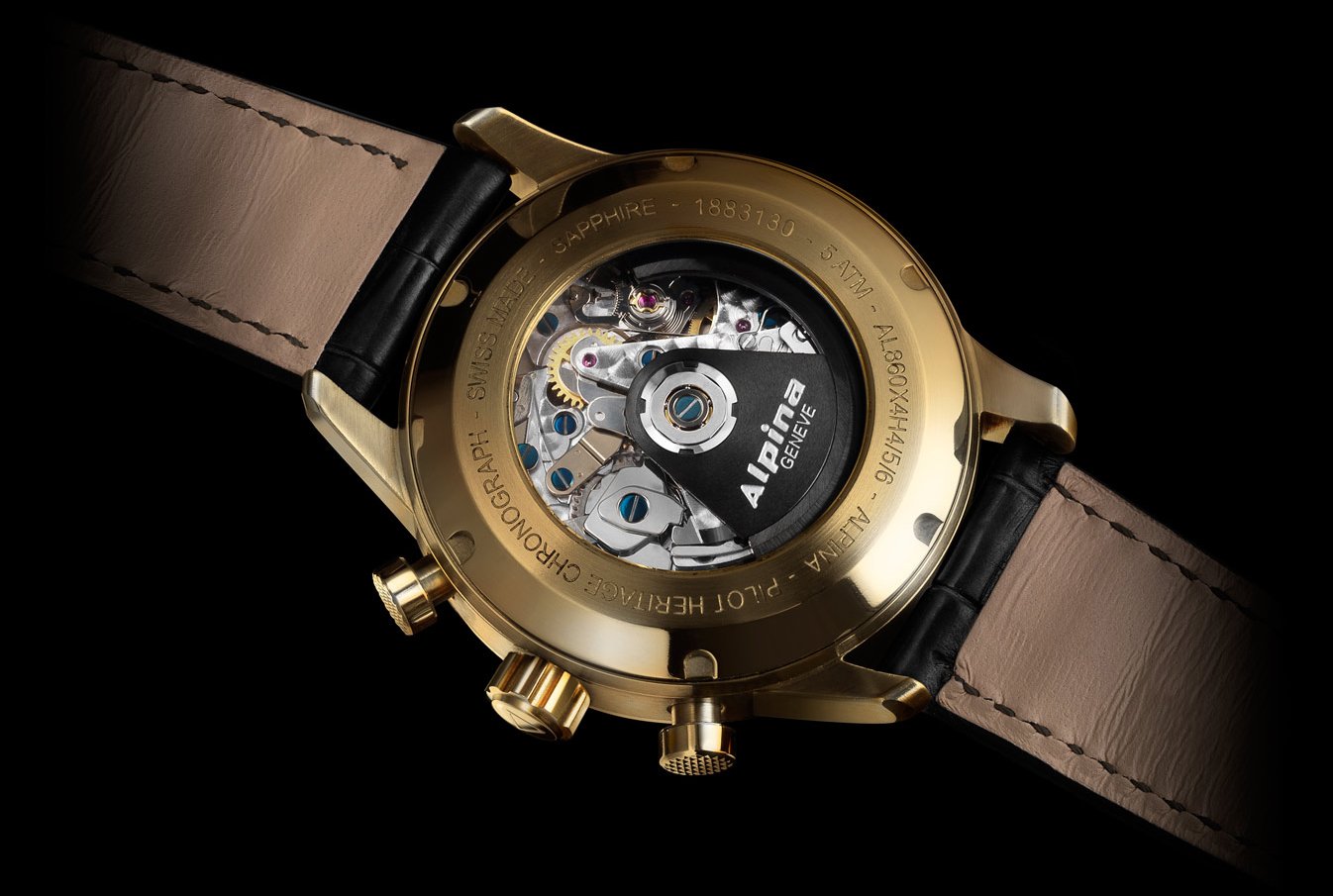 Alpina 130 Heritage Pilot - Caseback