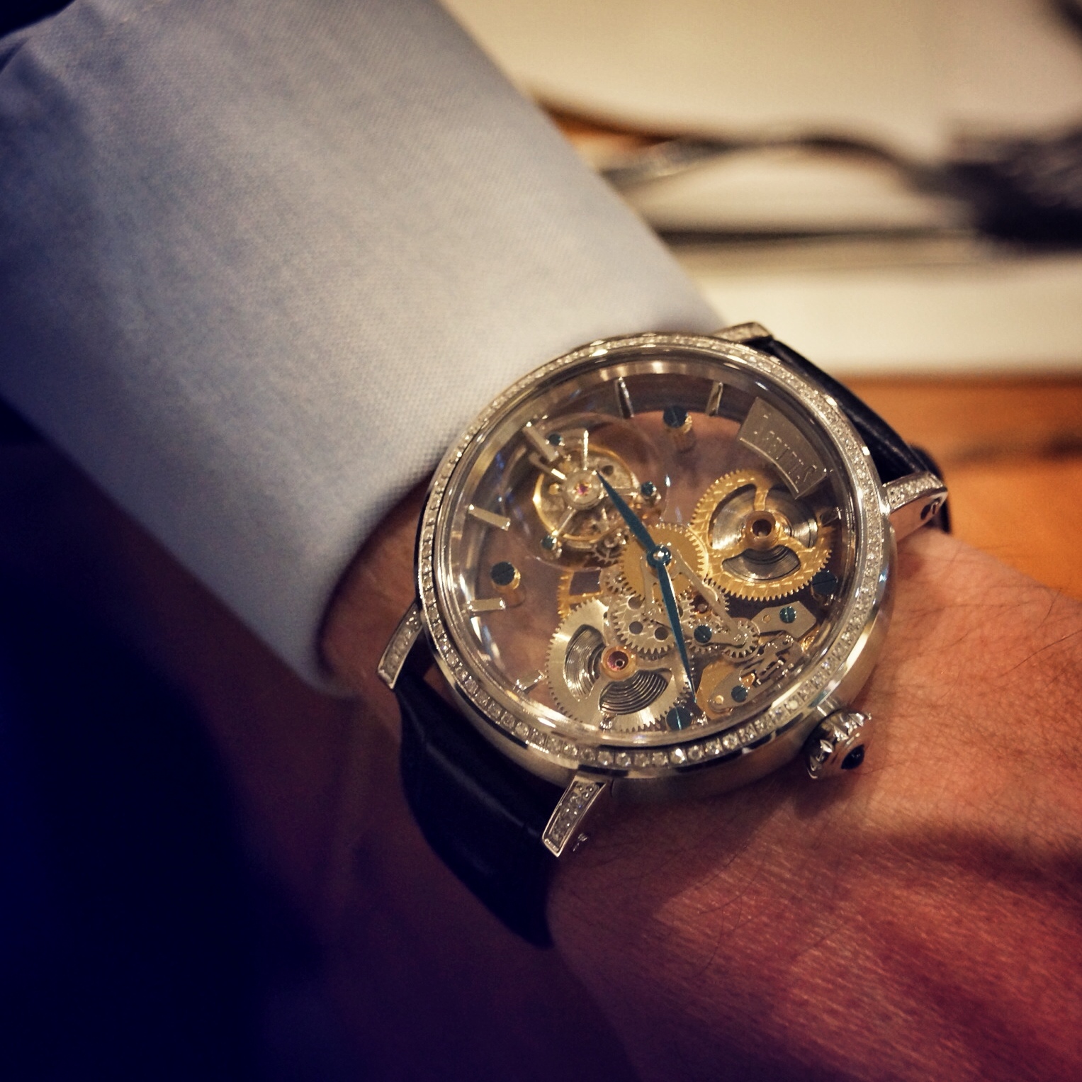 Montre Tourbillon de chez Arbutus (Marque Chinoise)