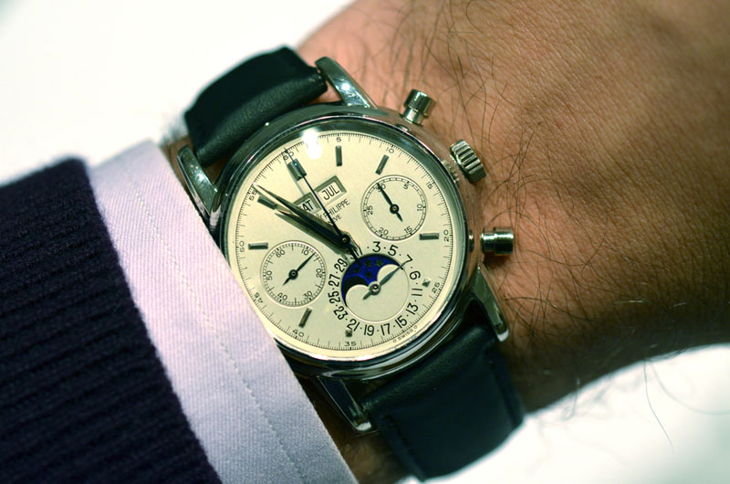 Eric Clapton’s Patek 2499 ( Credits: © hodinkee.com )