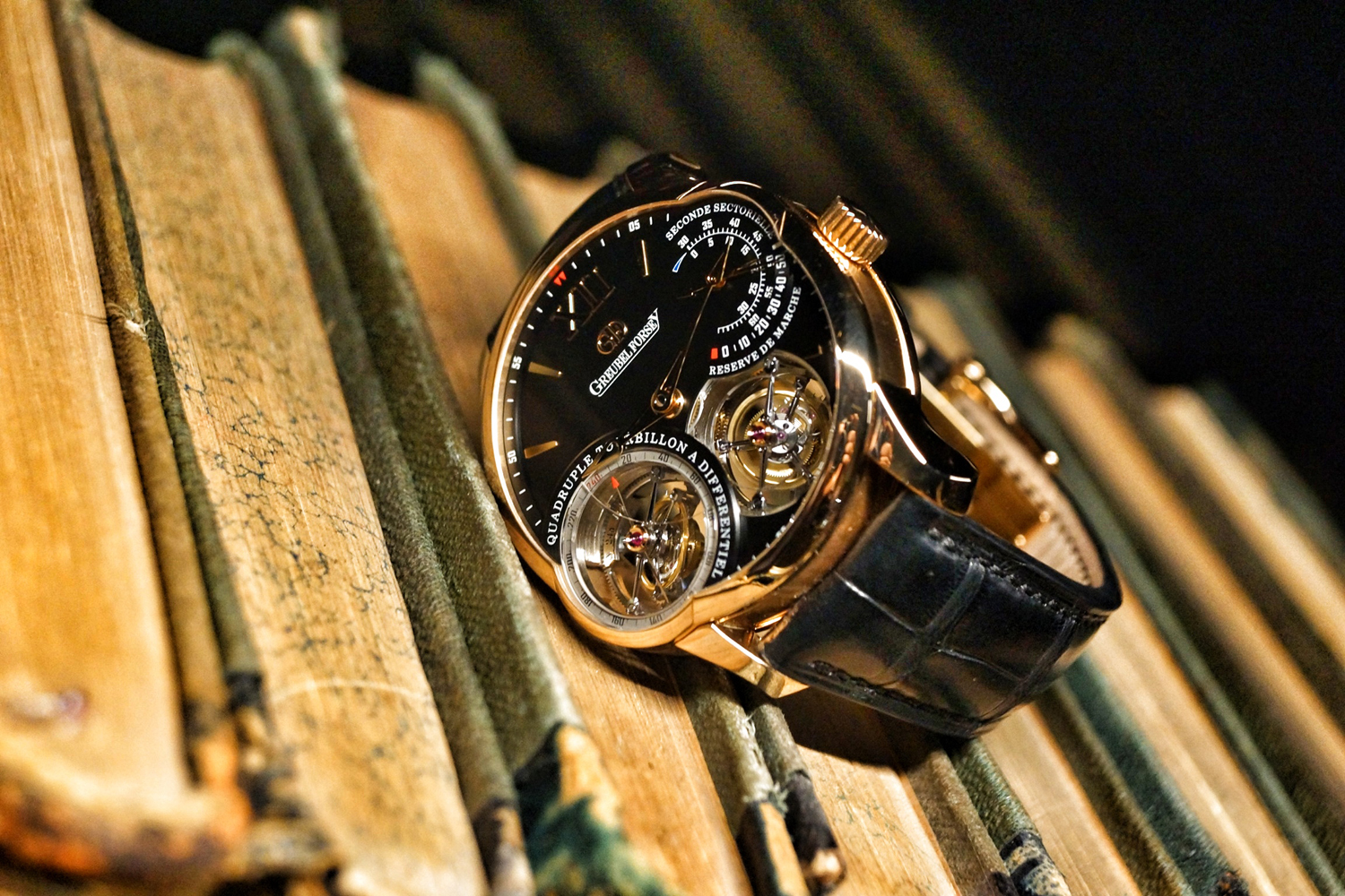 Montre Tourbillon de chez Greubel Forsey - (Double Balancier 35)