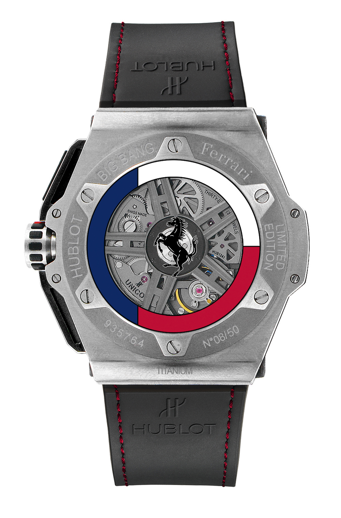 Hublot Big Bang Ferrari Texas - Caseback