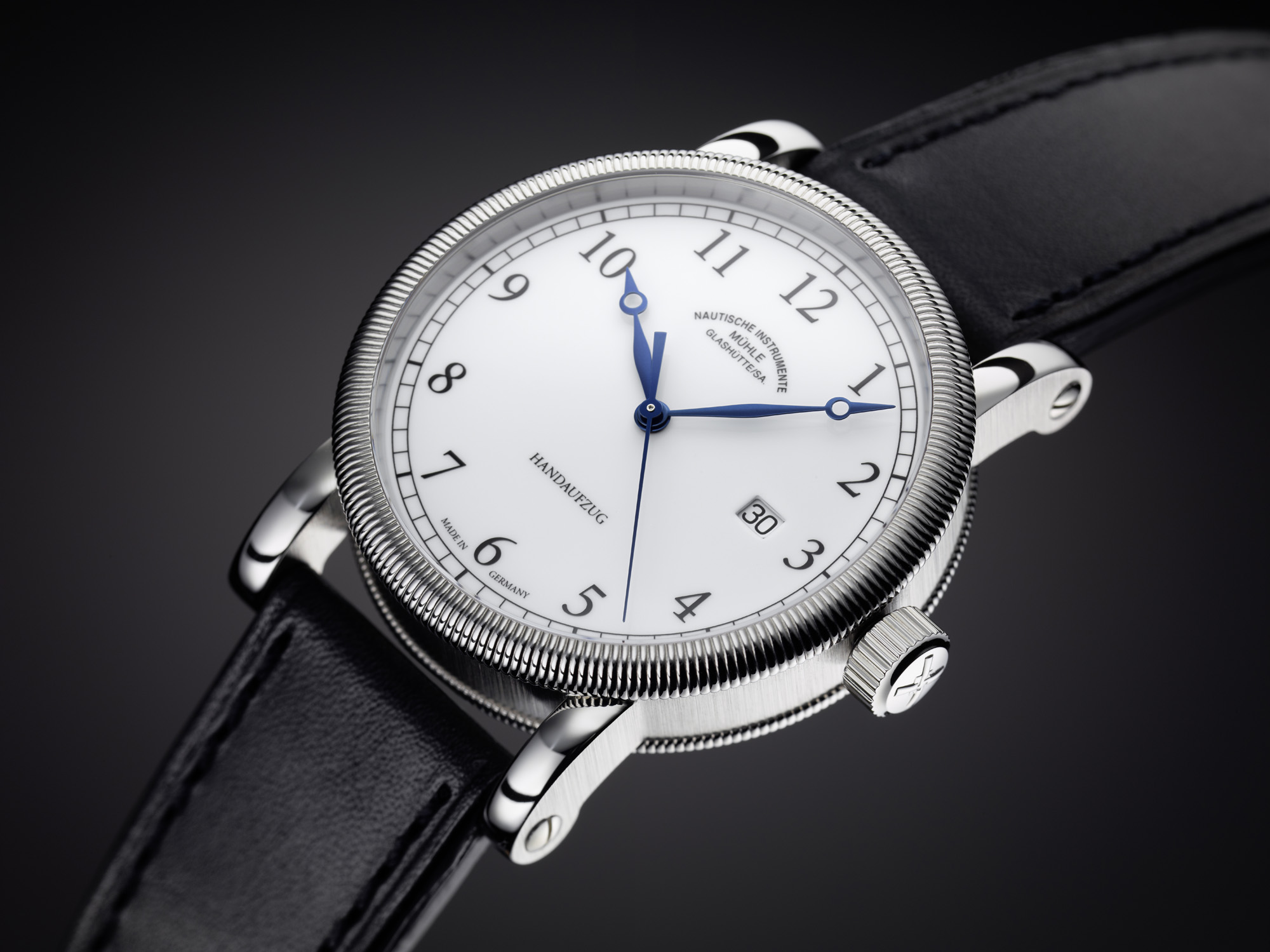 Mühle Glashütte Teutonia III Handaufzug