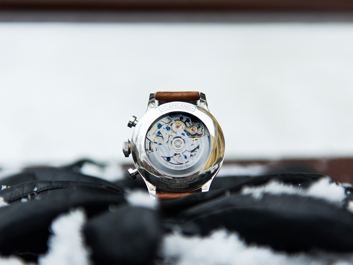 Baume & Mercier Capeland Flyback Chronograph - Caseback