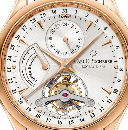 Carl F. Bucherer Manero Tourbillon - Dial