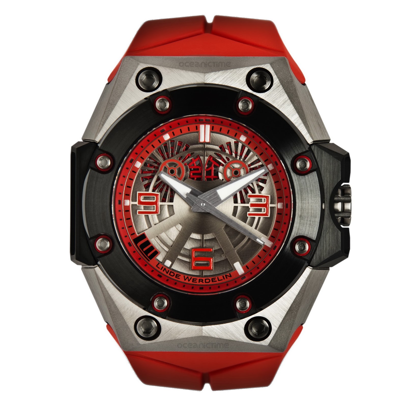 Linde Werdelin Oktopus II Titanium Red