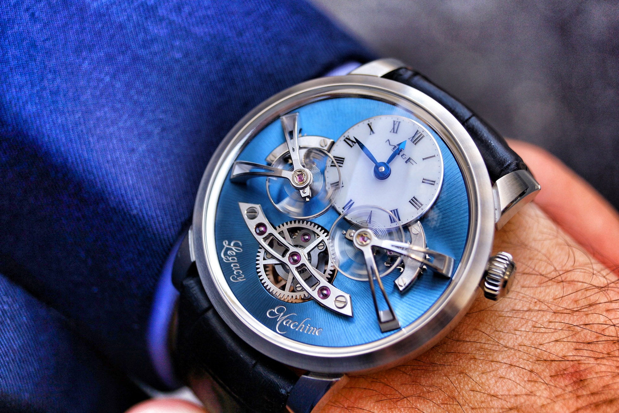 MB&F Legacy Machine 2 (LM2) - Wristshot