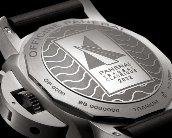 Panerai Luminor 1950 Rattrapante 8 Days Titanio - Caseback