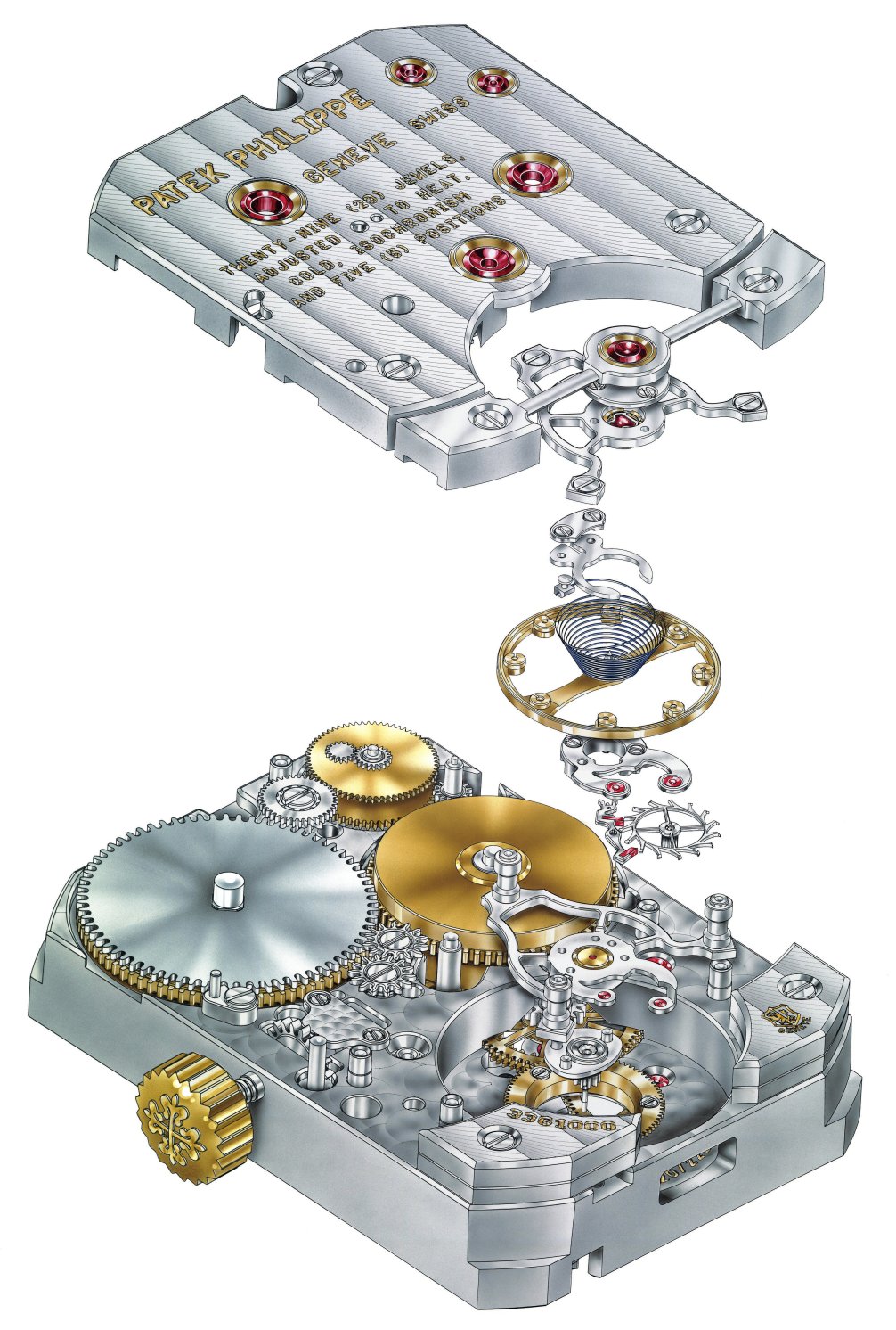 Patek Philippe 5101R - Movement