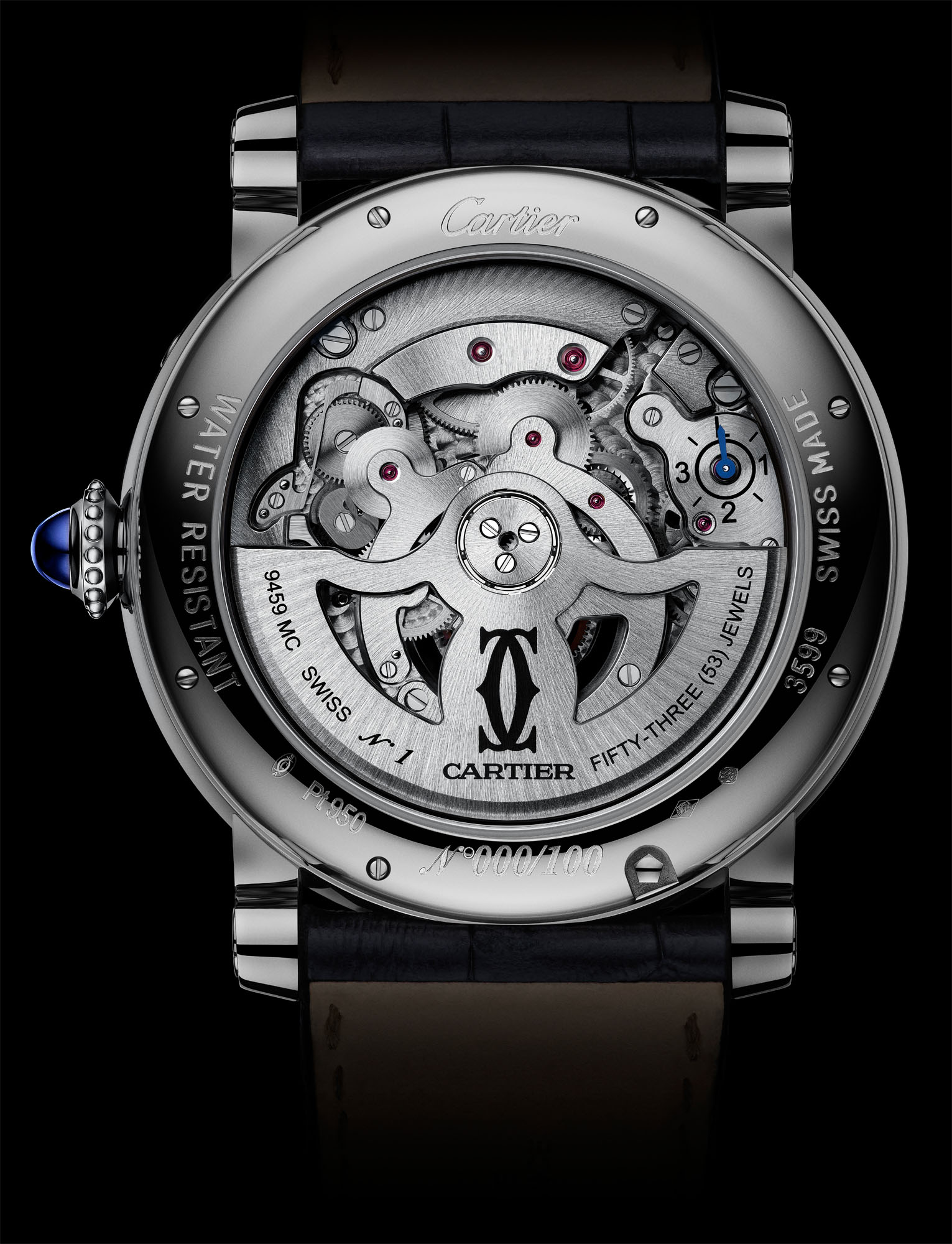 Rotonde de Cartier Astrocalendaire - Caseback
