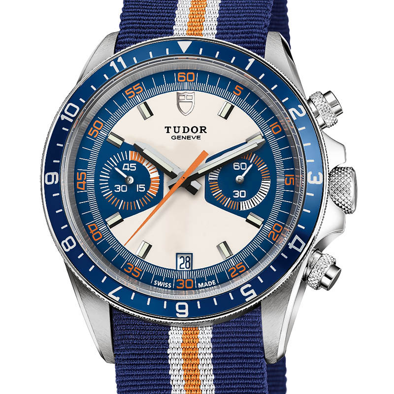 Tudor Heritage Chrono Blue