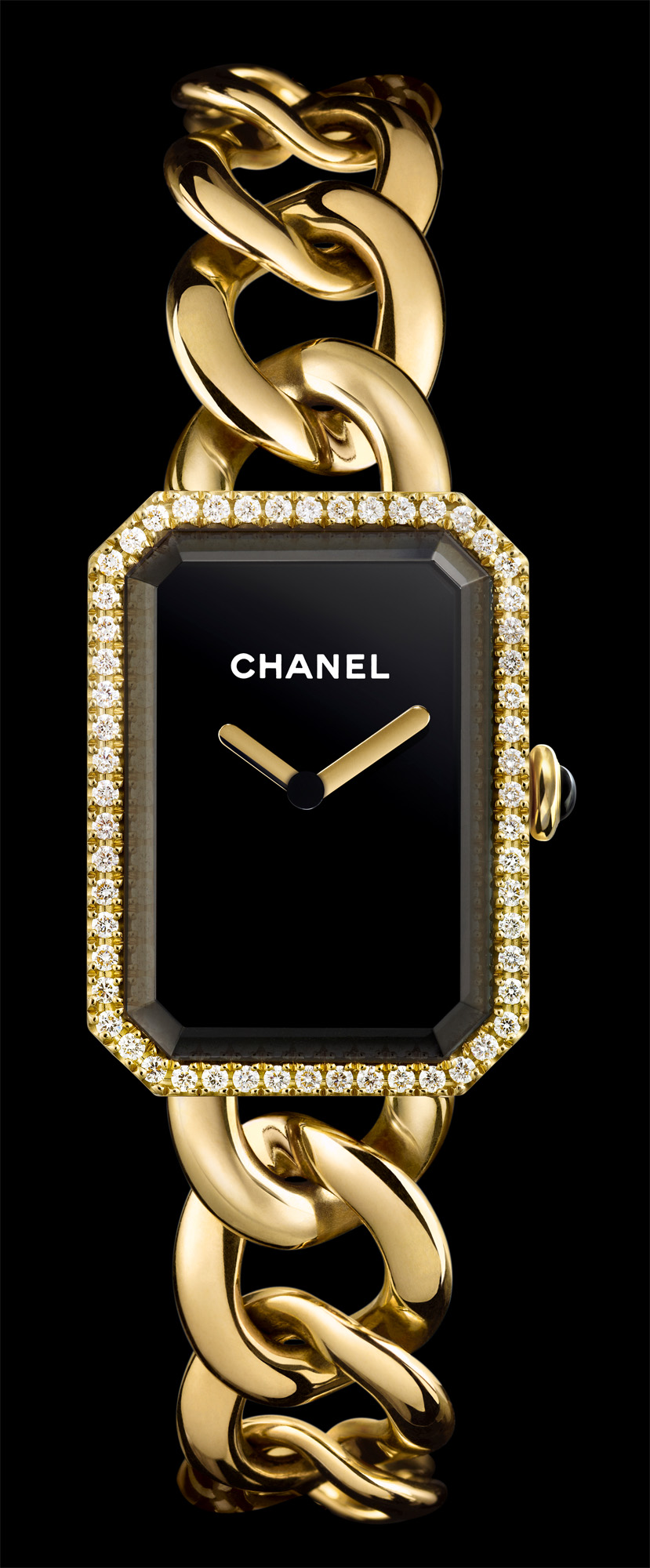 Chanel Première Gem Set Gold