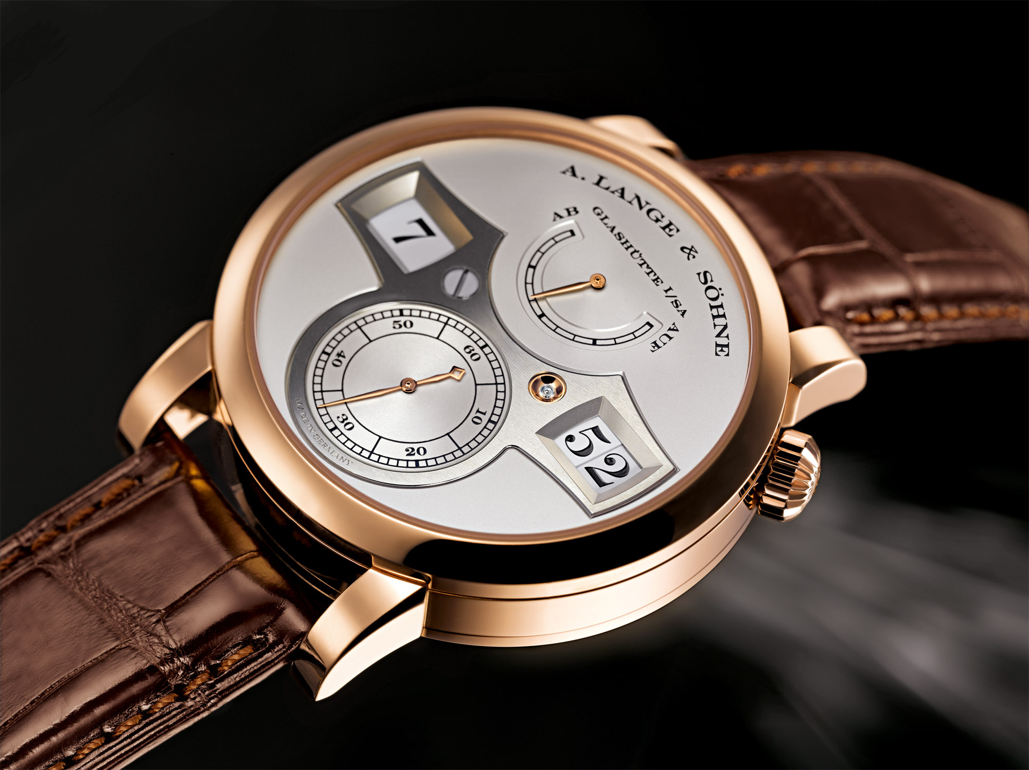 A. Lange & Söhne Zeitwerk (Solid Silver Dial)