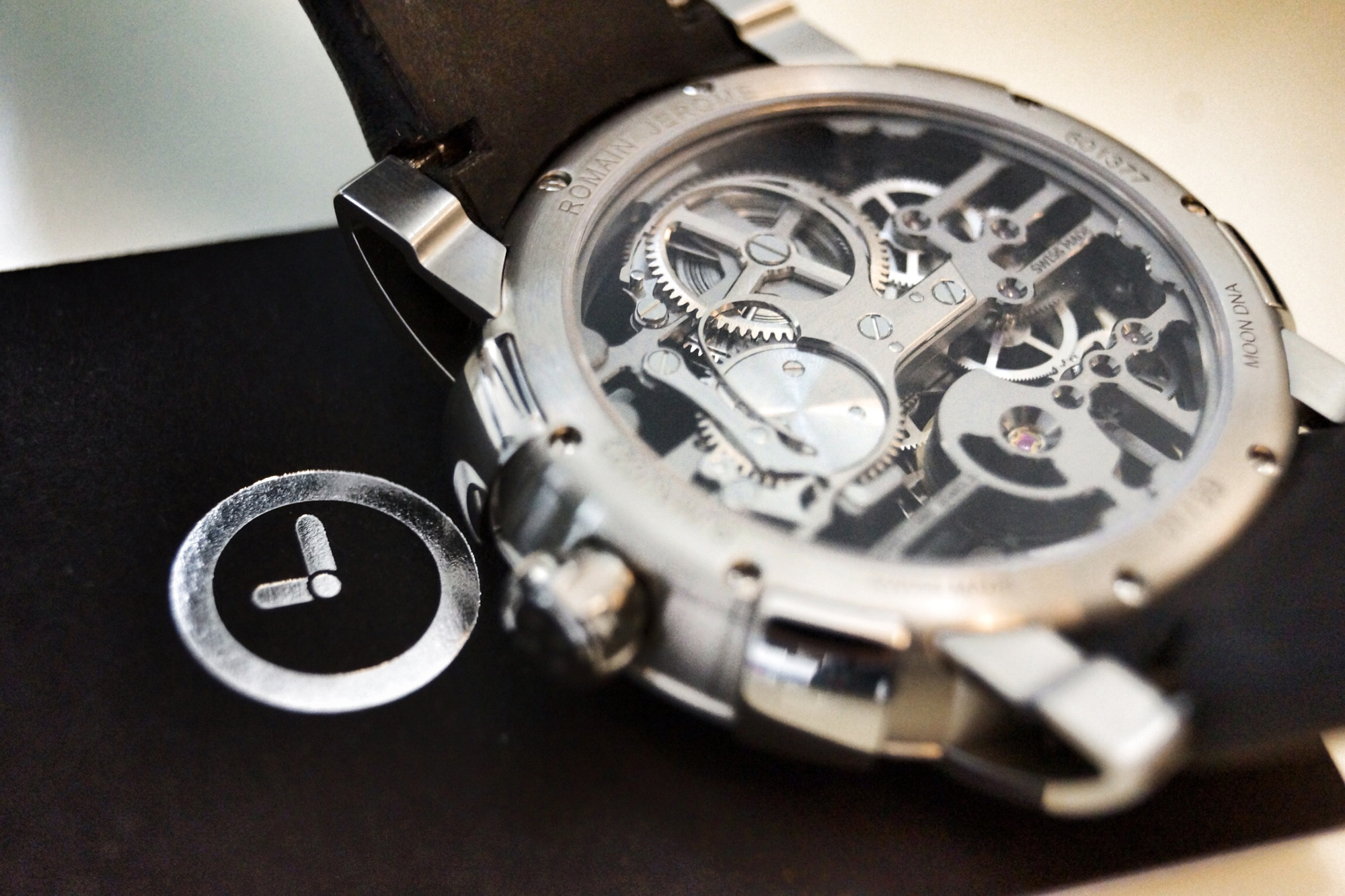 Romain Jerome Skylab Skeleton - Caseback
