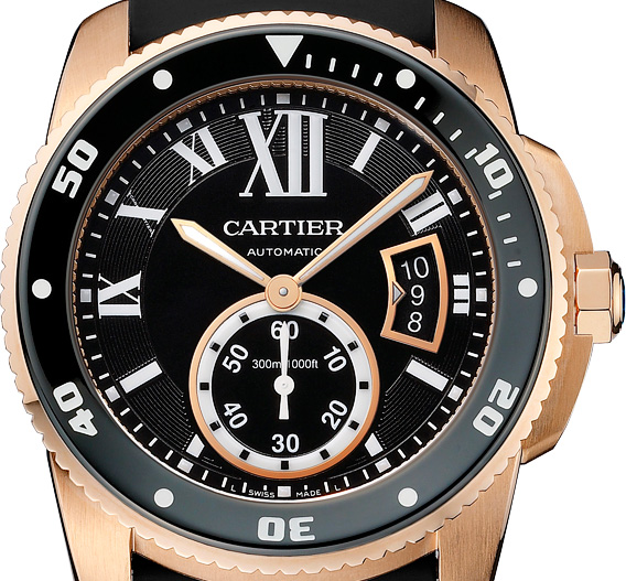 Calibre de Cartier Diver - Le cadran