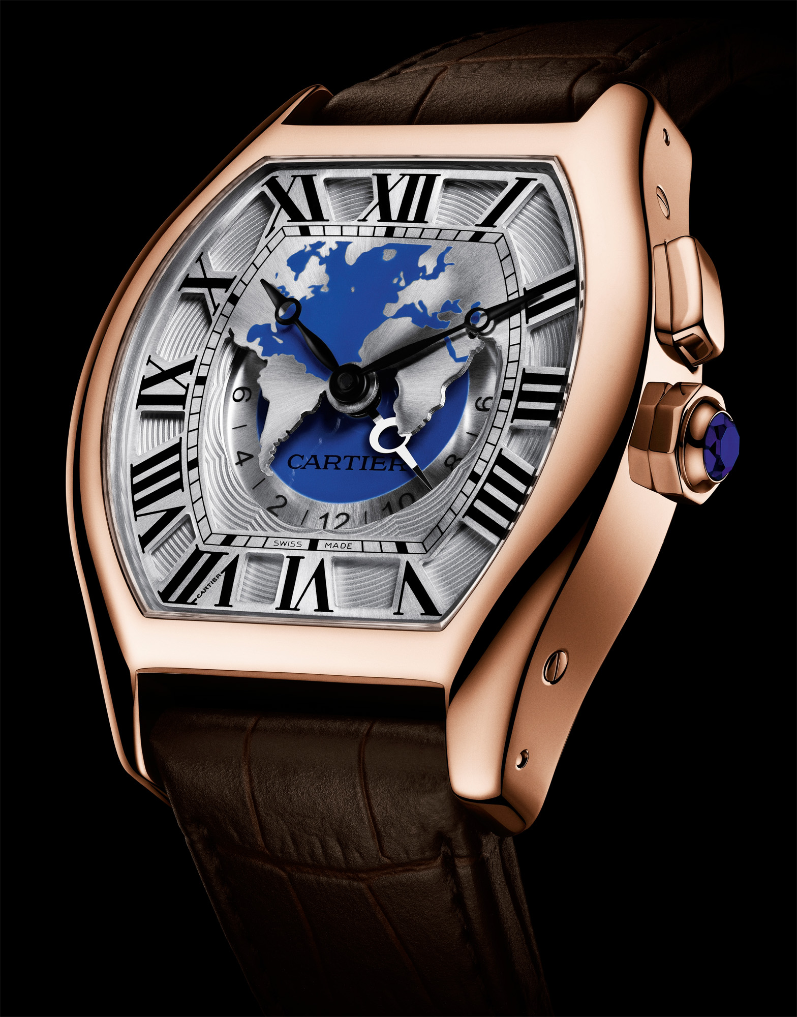 Cartier Tortue XXL Multiple Time Zone