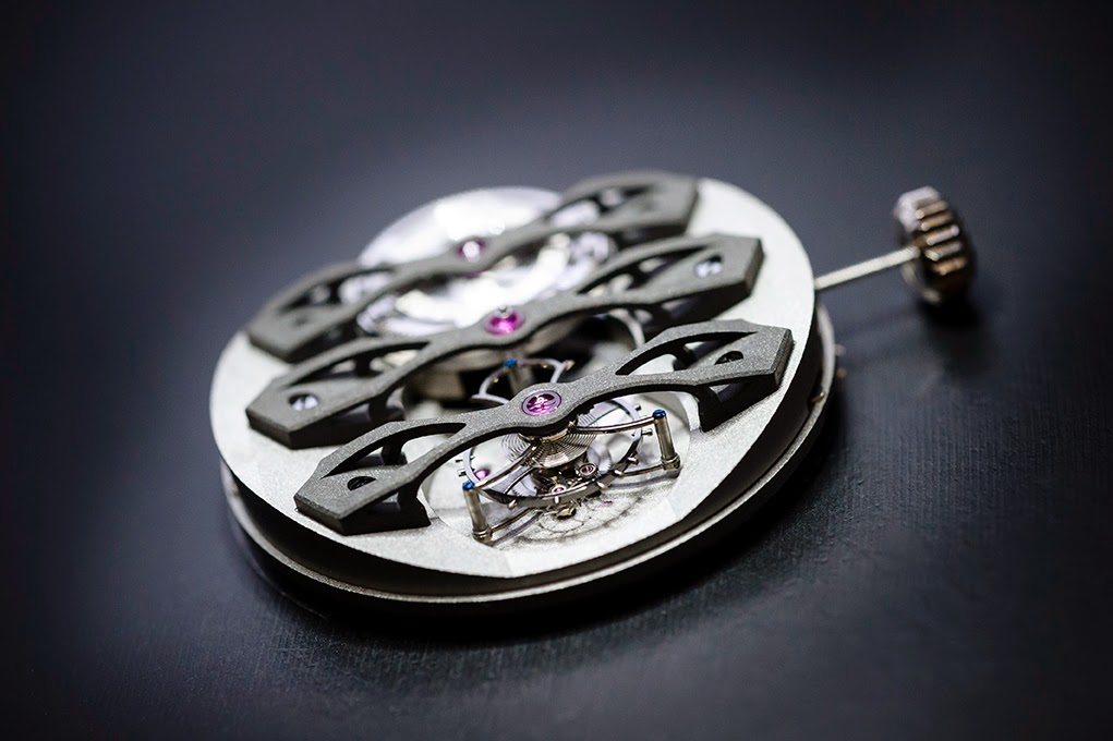 Girard-Perregaux Neo Tourbillon Trois Ponts - Calibre