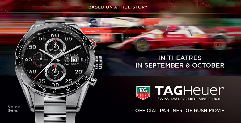 TAG Heuer et le film "Rush" - Le 50éme anniversaire de la Carrera