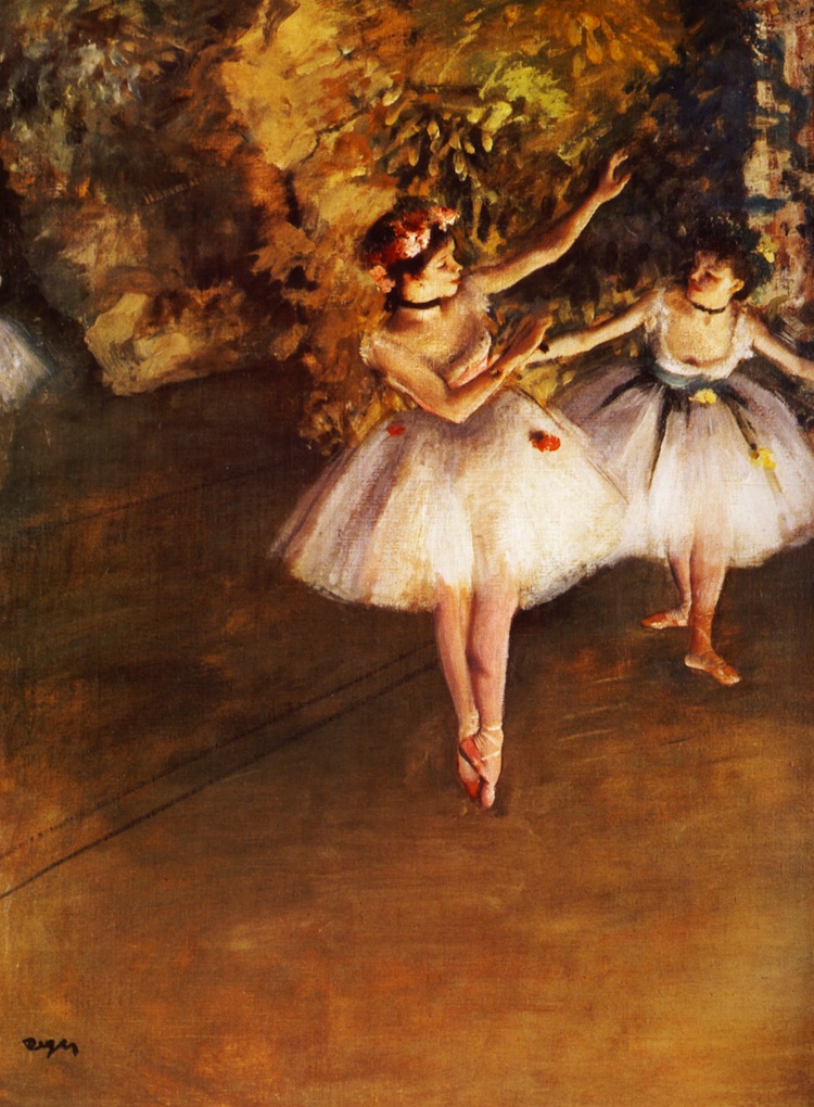 Peinture Originale de Degas (1877)