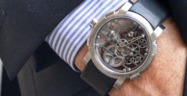 Romain Jerome Skylab Skeleton à l’essai