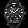 Alpina Startimer Pilot Chronograph Big Date Black