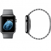 Apple Watch - 38mm Space Black Stainless Steel Case with Space Black Stainless Steel Link Bracelet