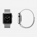Apple Watch - 38mm Stainless Steel Case with Milanese Loop