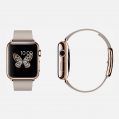 Apple Watch Edition - 38mm 18-Karat Rose Gold Case with Rose Gray Modern Buckle