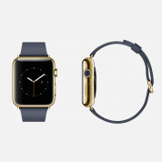 Apple Watch Edition - 42mm 18-Karat Yellow Gold Case with Midnight Blue Classic Buckle