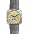 Bell & Ross Aviation BR S Mécanique White Gold Ivory Dial