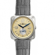 Bell & Ross Aviation BR S Mécanique White Gold Ivory Dial