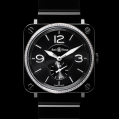 Bell & Ross Aviation Ladies BR S Black Ceramic &  Diamonds