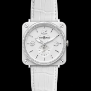 Bell & Ross Aviation Ladies BR S White Ceramic & Diamonds