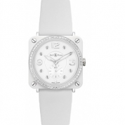 Bell & Ross Aviation Ladies BR S White Ceramic Phantom Diamonds