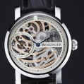 Benzinger Manual Winding Movement 3/4-Skeleton Rose Engine