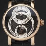 Benzinger Manual Winding Movement Regulator in Rose Gold
