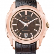 Bulova Precisionist Long Wood Collection