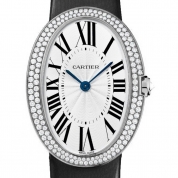 Cartier Baignoire Large Model Manual White Gold