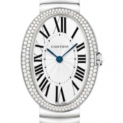 Cartier Baignoire Large Model Manual White Gold