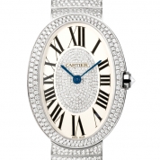 Cartier Baignoire Large Model Manual White Gold