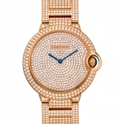 Cartier Ballon Bleu de Cartier Ladies Automatic Pink Gold 36 MM
