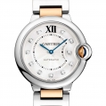 Cartier Ballon Bleu de Cartier Ladies Automatic Steel & Pink Gold 36 MM