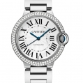 Cartier Ballon Bleu de Cartier Ladies Automatic White Gold & Diamonds 36 MM