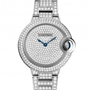 Cartier Ballon Bleu de Cartier Ladies Automatic White Gold 33 MM