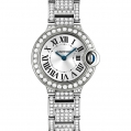 Cartier Ballon Bleu de Cartier Ladies Quartz White Gold & Diamonds 28 MM