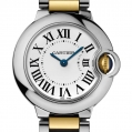 Cartier Ballon Bleu de Cartier Ladies Quartz Yellow Gold & Steel 28 MM