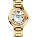 Cartier Ballon Bleu de Cartier Ladies Quartz Yellow Gold 28 MM
